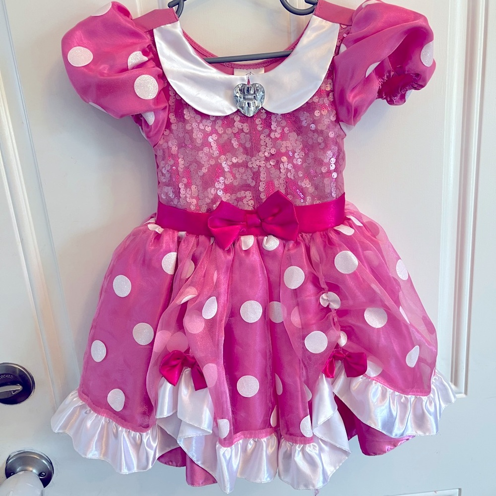Authentic Disney store Minnie dress size 2